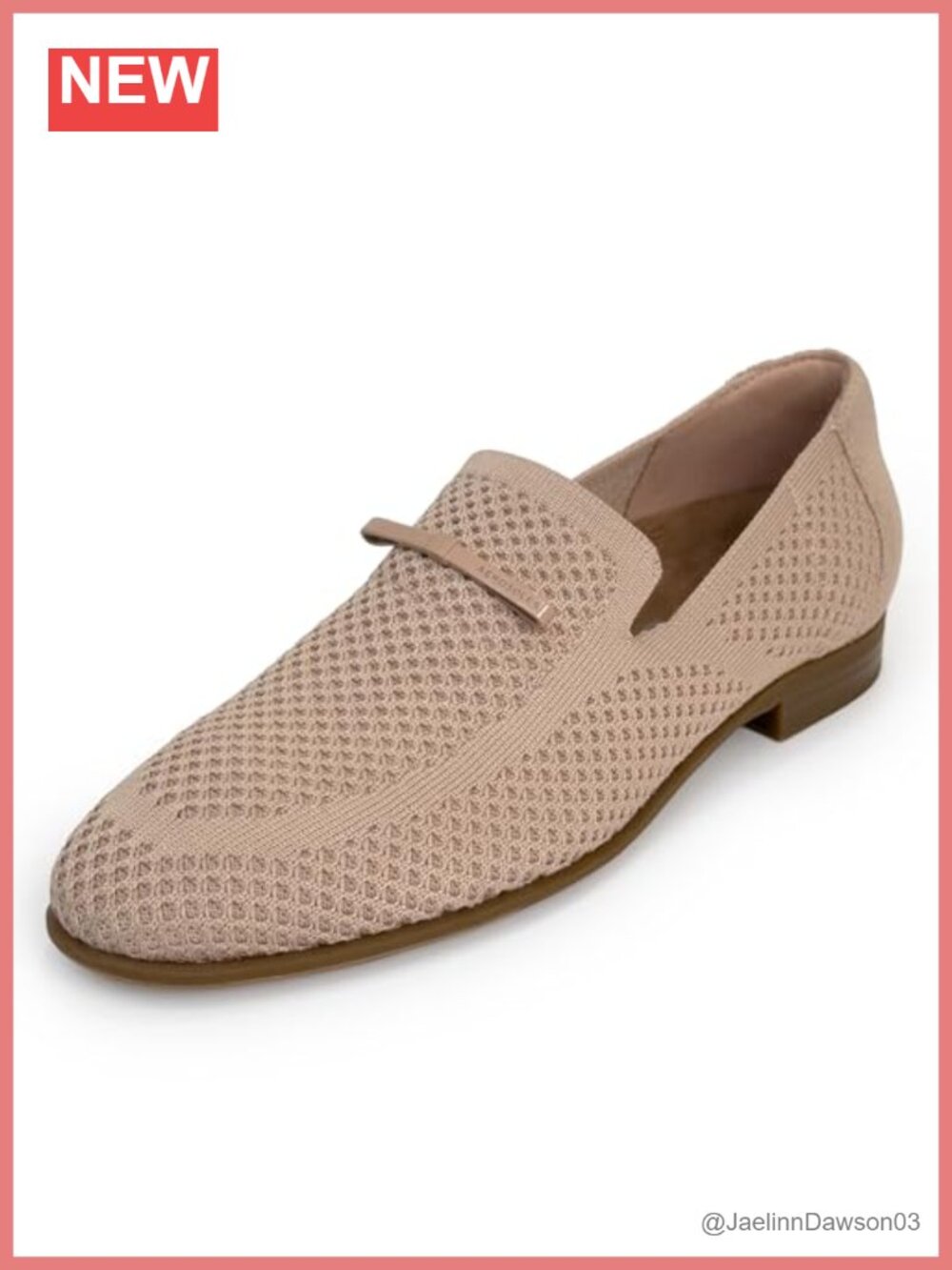 Knitted Slip-On Loafers OrthoLite Diamond Flex Flat Comfort